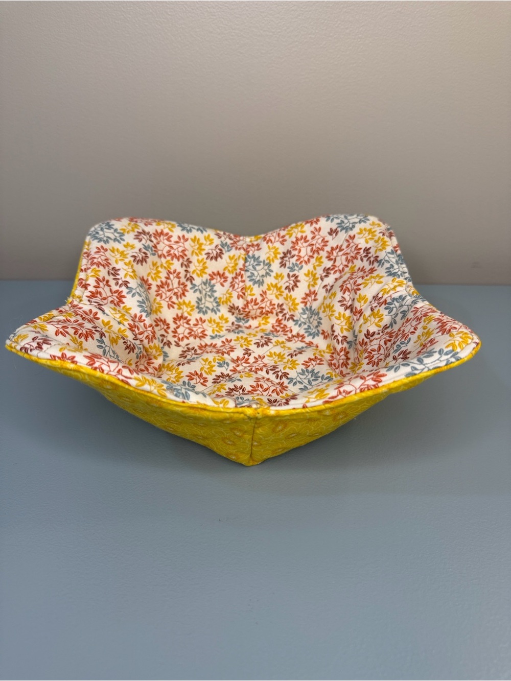 Hand Crafted Assorted 100% Cotton 11”x11” Bowl Coozie - Picture 11 of 13